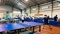 广西桂林农业学校举行“民族大团结杯” 学生乒乓球比赛